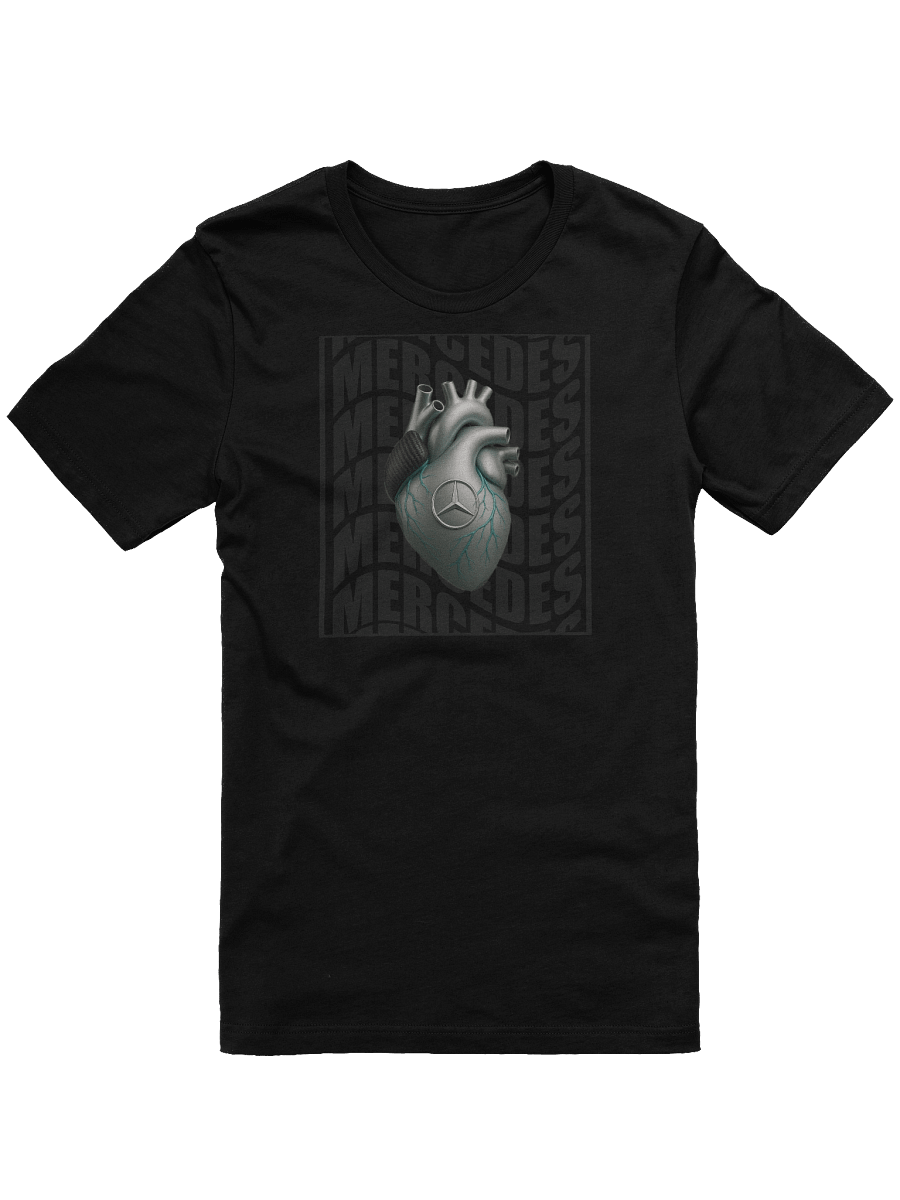 💚 Mercedes at Heart – Premium F1 Fan Tee product image (1)