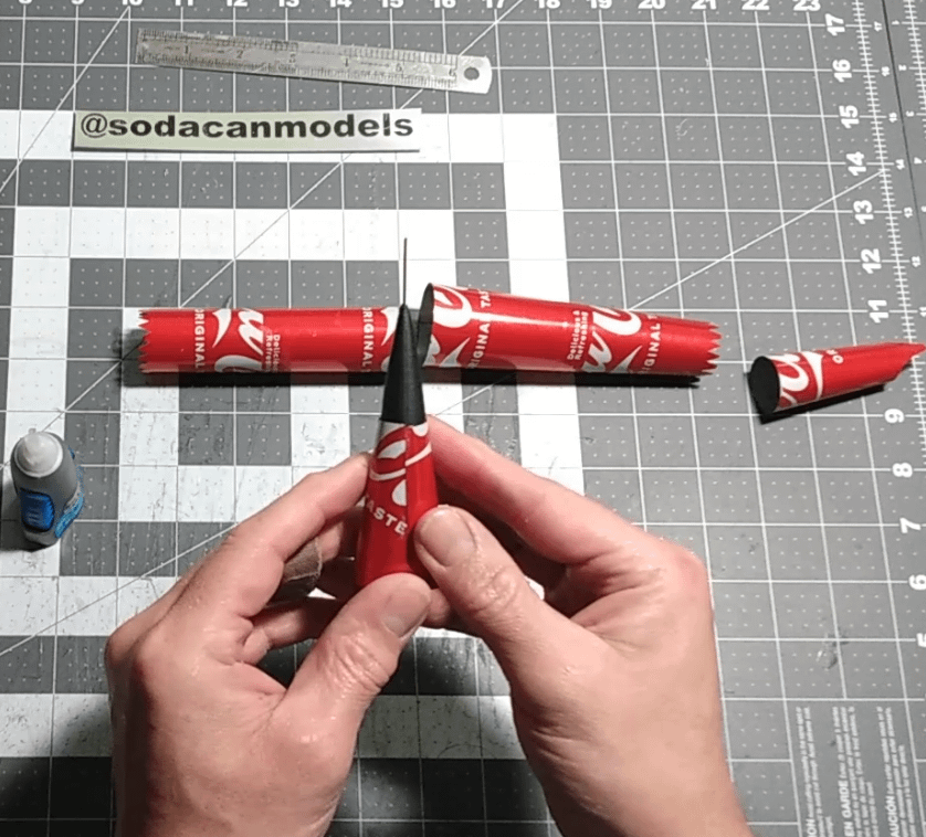 3D Printed F-104 Starfighter Nose cone & Wing Tanks product image (1)