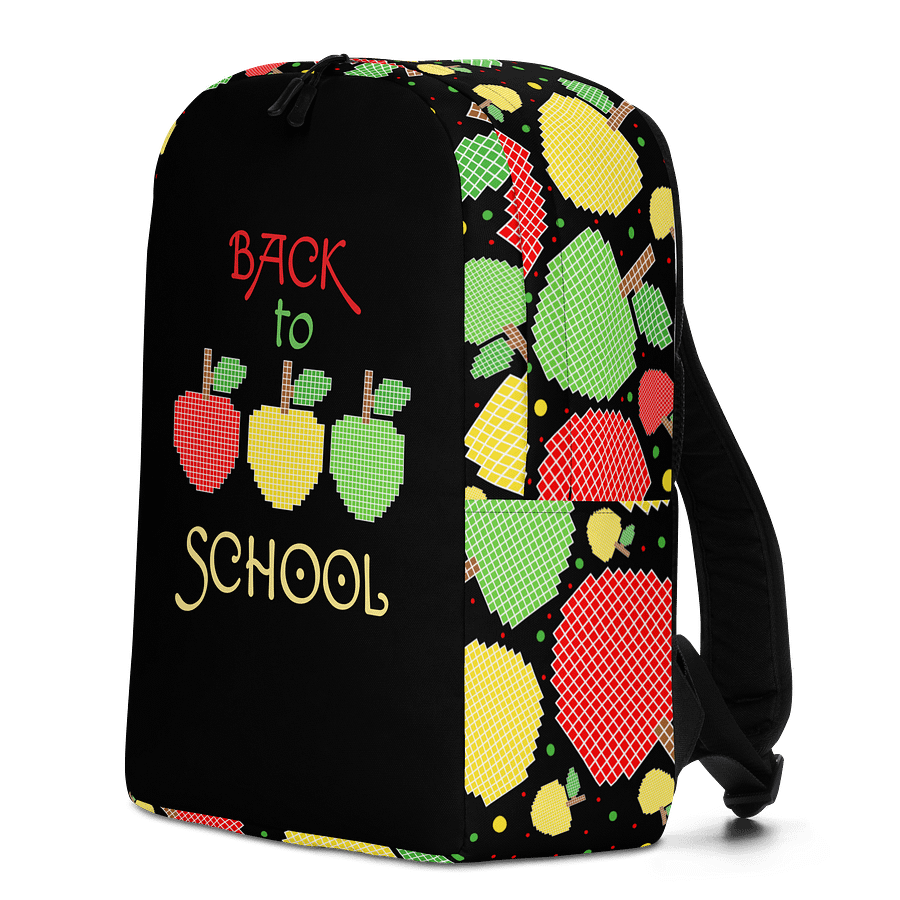 Pixelated Paradise All-Over Print Backpack product image (3)