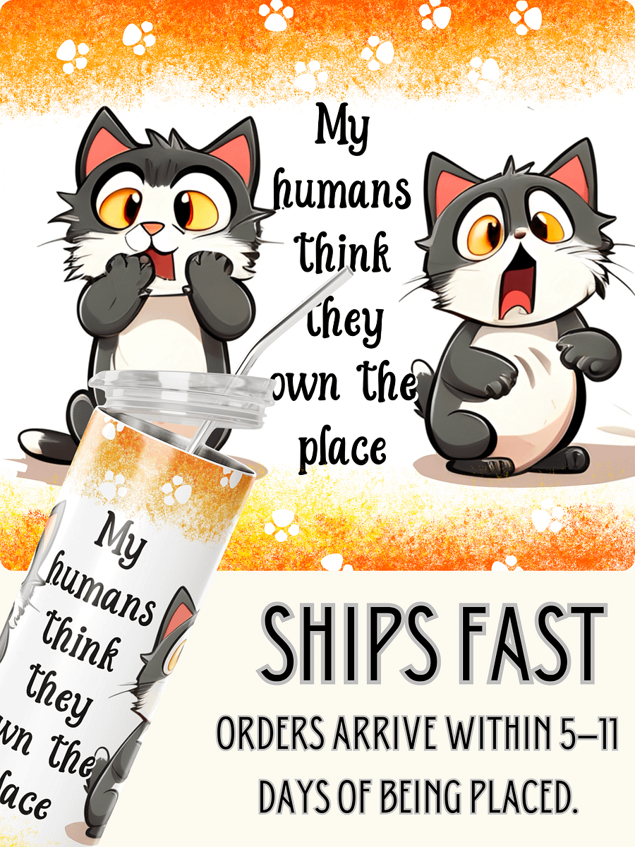 Whisker Tales Stainless Steel Tumbler product image (1)