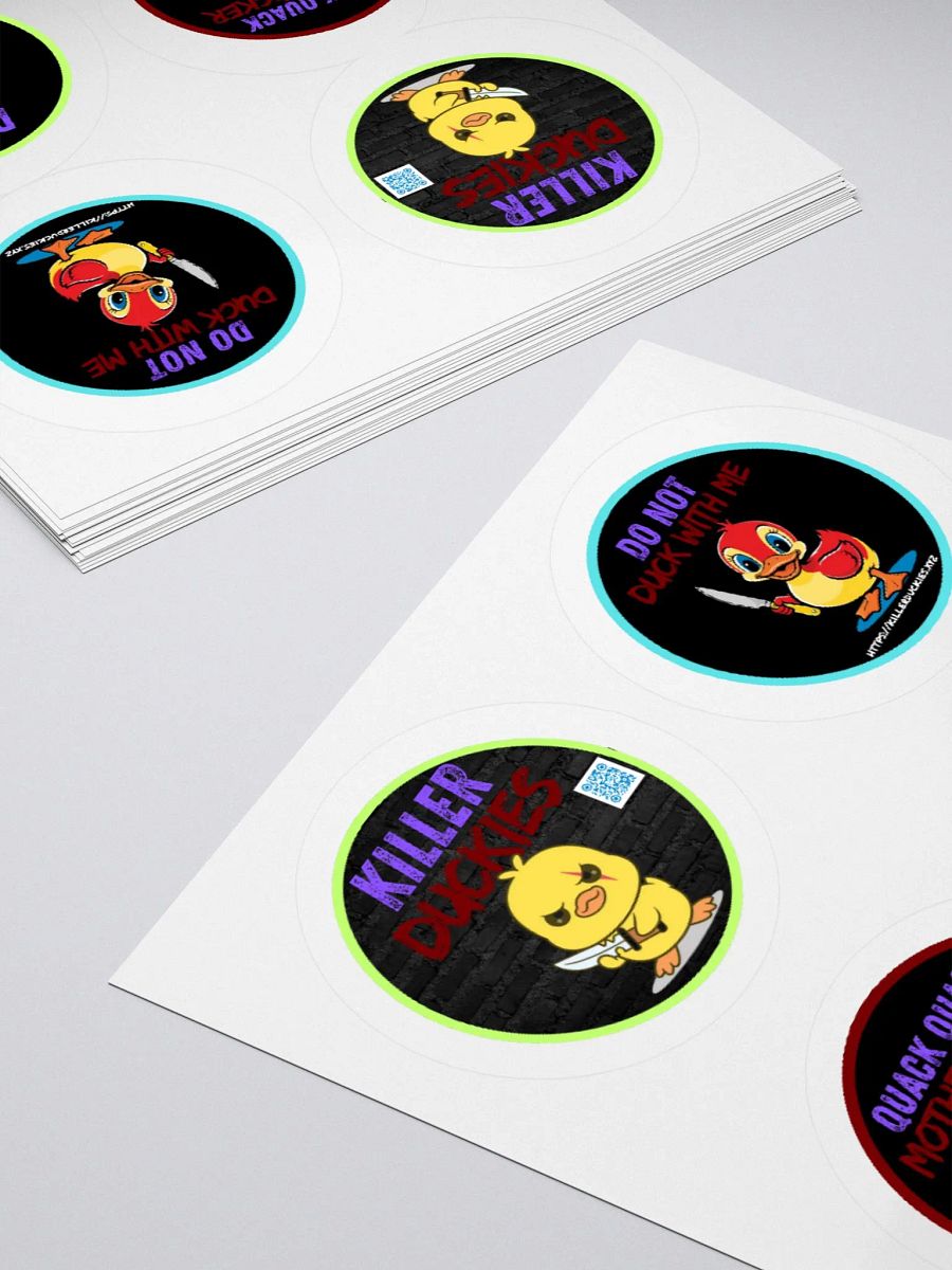 Killer Duckies Sticker Sheet product image (11)