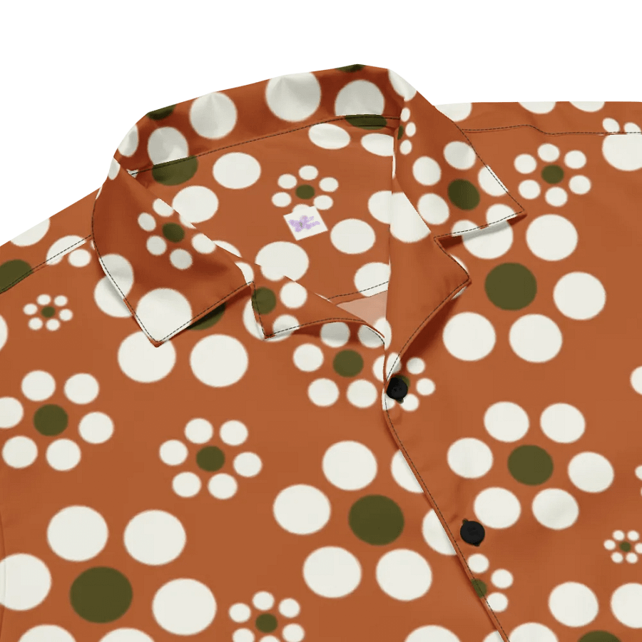 Mexican Floral TerracottaHawaiian Shirt product image (3)