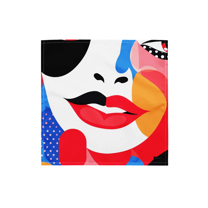 Abstract Face All-Over Bandana product image (1)