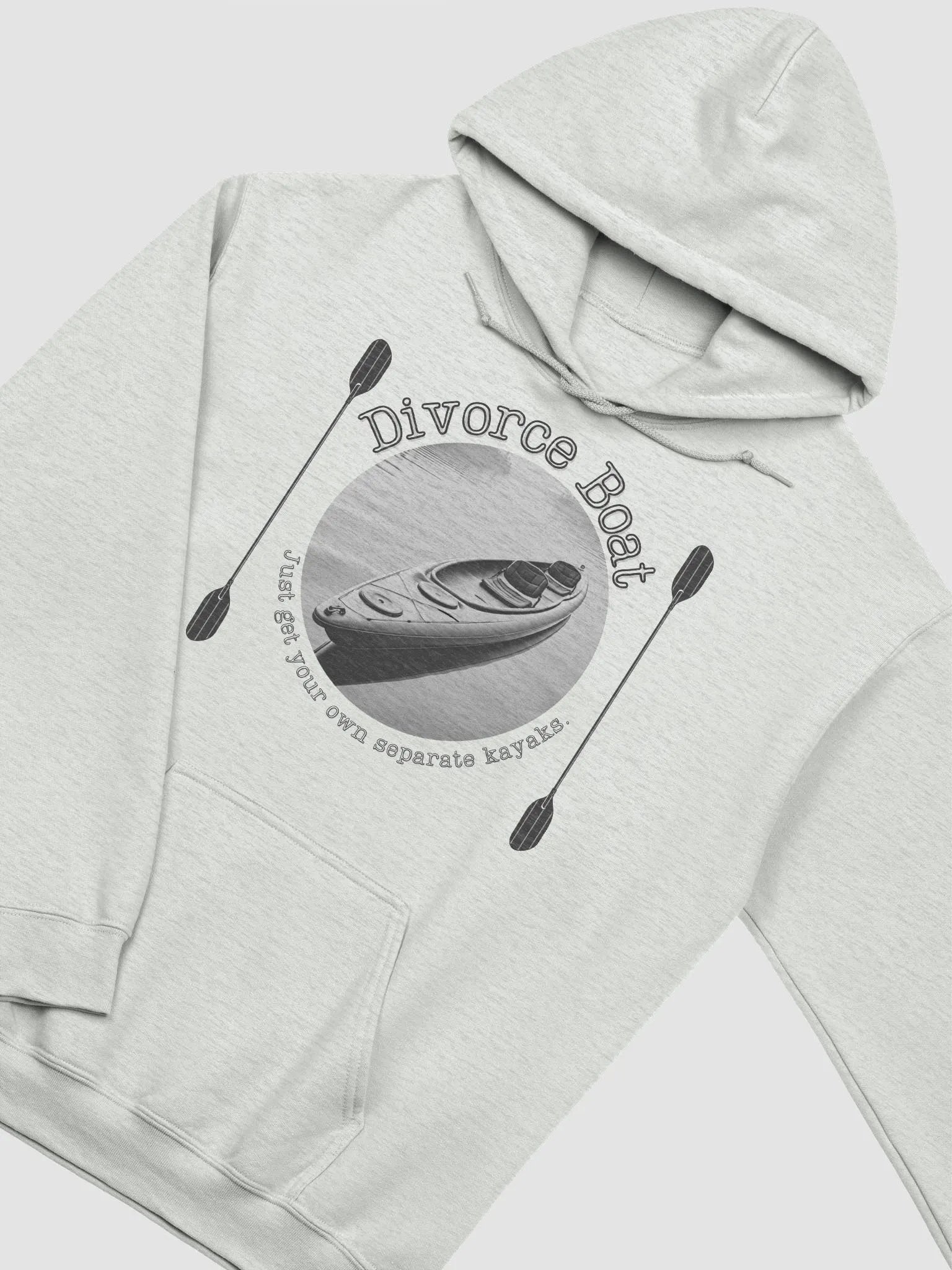Divorce Boat - Two Person Tandem Kayak Hoodie product image (14)