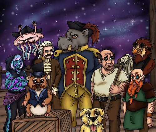 The crew has assembled... and the stars may never recover.
Love Death & Dice: Spelljammer Adventures launches TODAY!

Meet th...