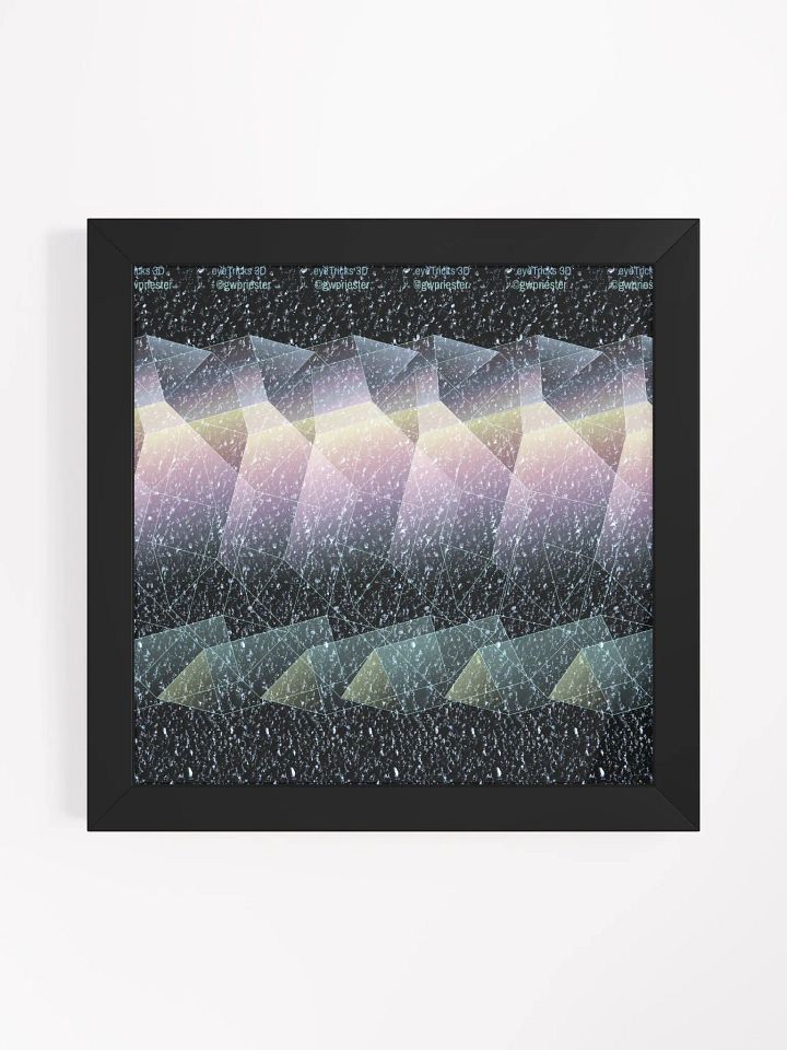 Diamond - Framed 3D Stereogram Poster product image (3)