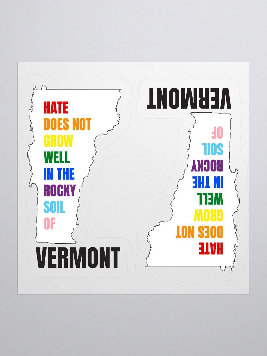 Rocky Soil State Pride Stickers product image (1)