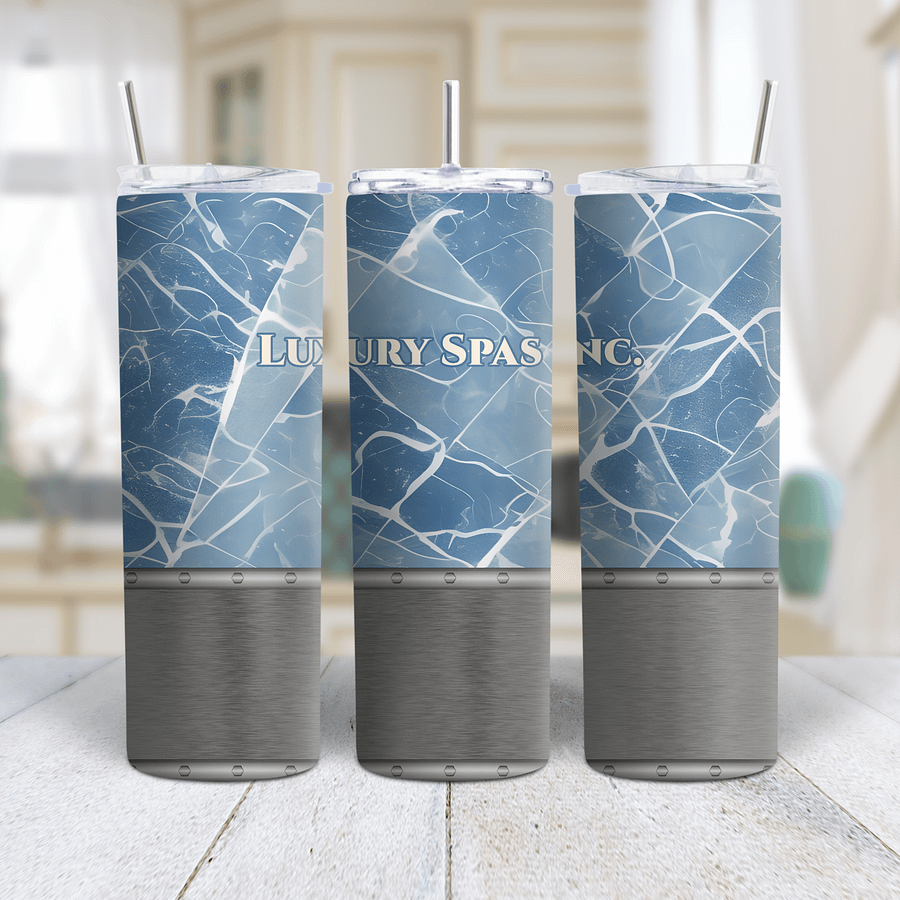 Luxury Spa Skinny Tumbler Wrap product image (1)