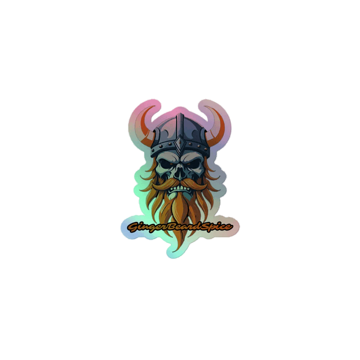 GingerBeard Draugr sticker shiny edition product image (1)
