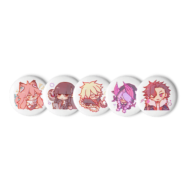 S Tier Buttons (Series 1) product image (2)