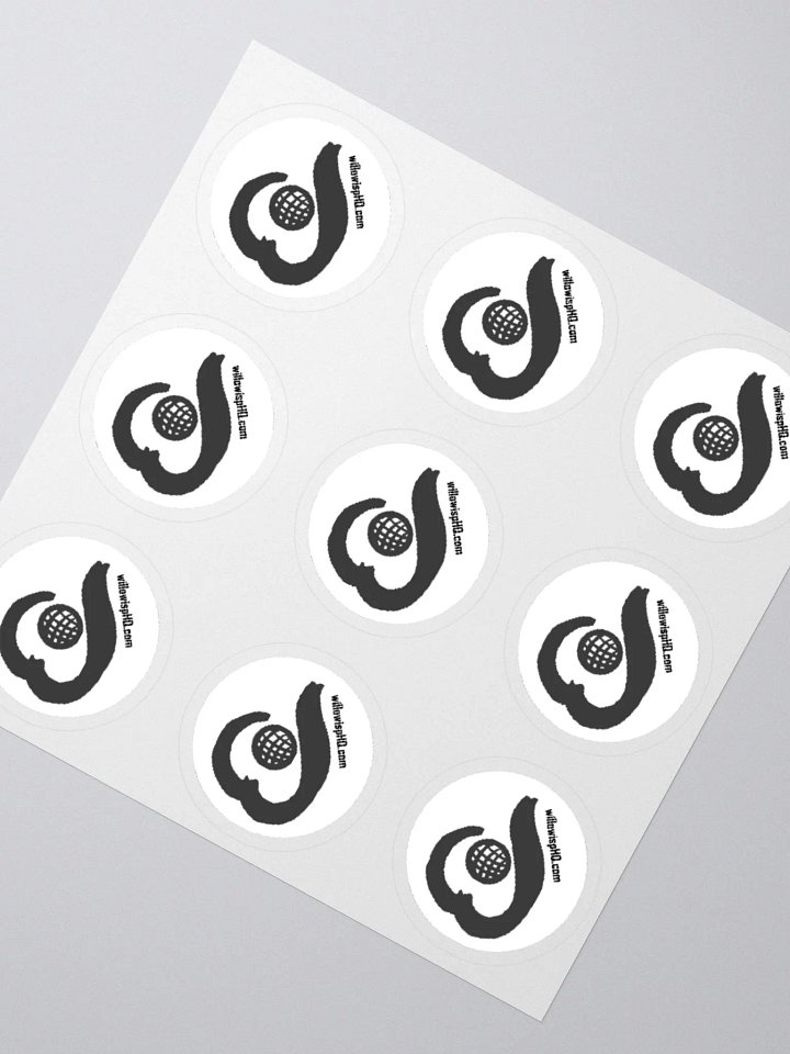 WILLOWISP Stickers (black and white) product image (6)