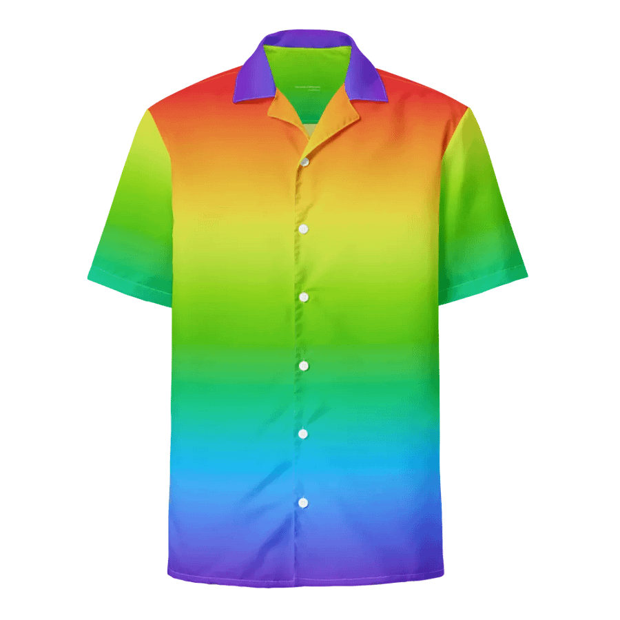 Rainbow Hawaiian Shirt product image (1)