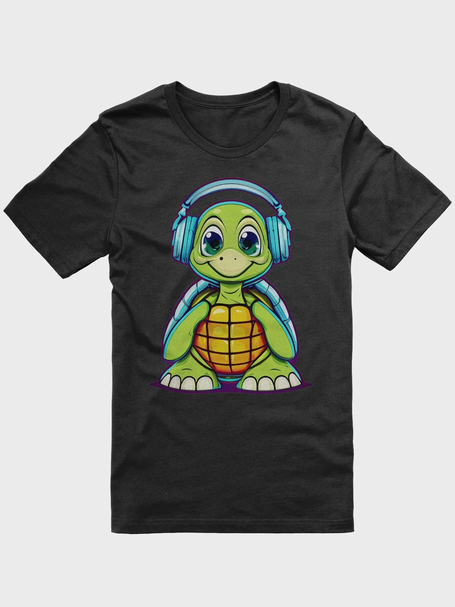 Music Turtle Supersoft T-Shirt product image (1)
