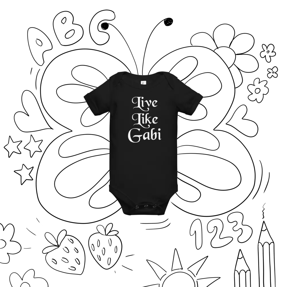 Live Like Gabi Baby Onesie product image (8)
