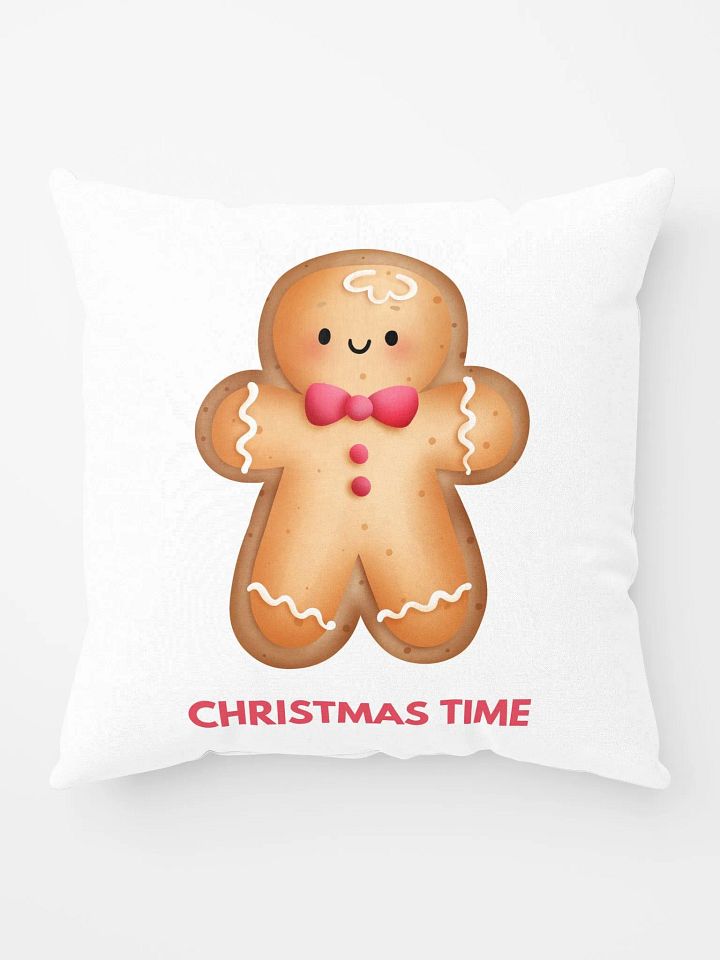 Christmas Time Gingerbread Man Pillow product image (1)