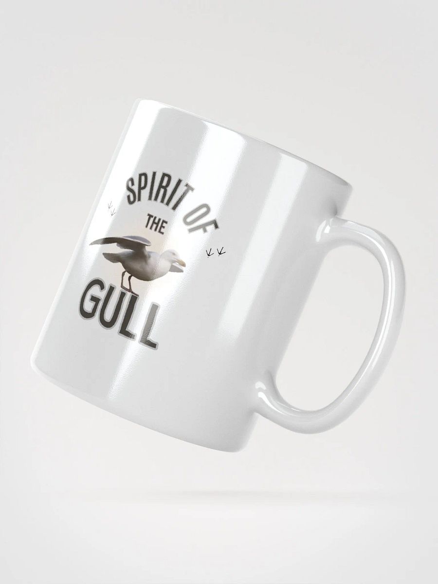 Spirit of the Gull White Glossy Mug product image (4)