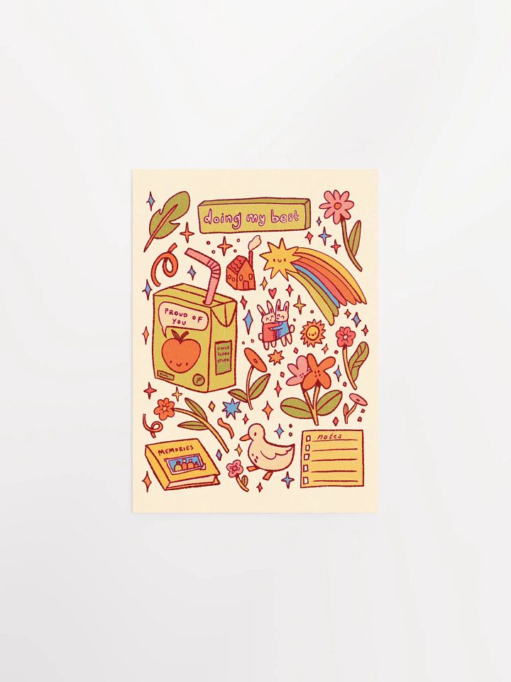 Doing My Best Print product image (2)