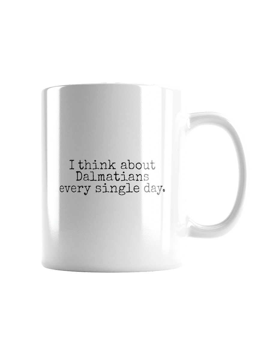 I Think About Dalmatians Every Single Day Mug product image (1)
