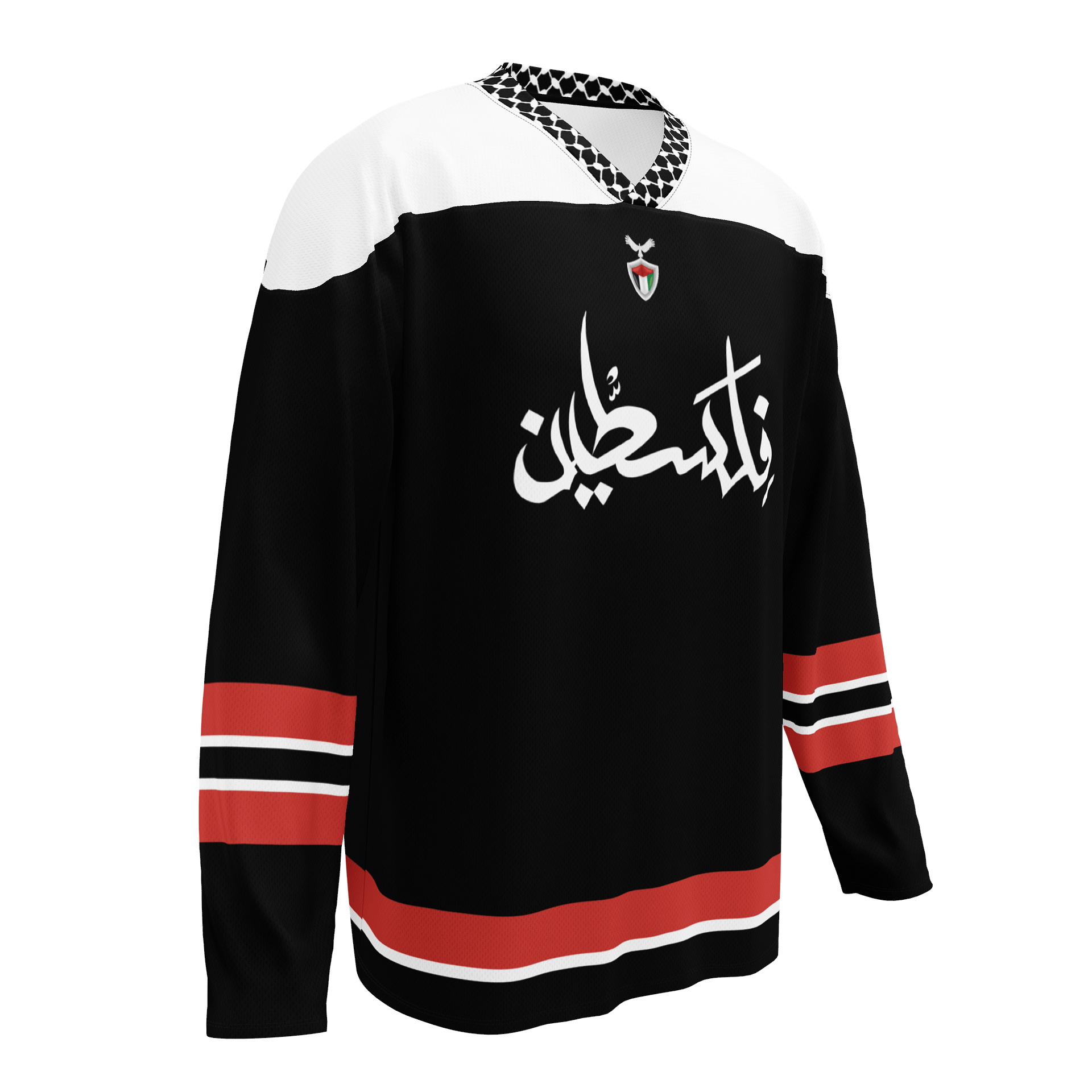 Arabic Palestine Hockey Oversized Long Sleeve Jersey Edtn. 2 product image (4)