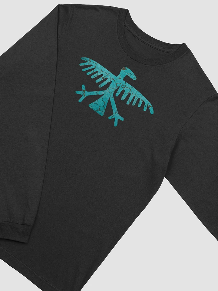 Turquoise Condor LS T-shirt product image (1)