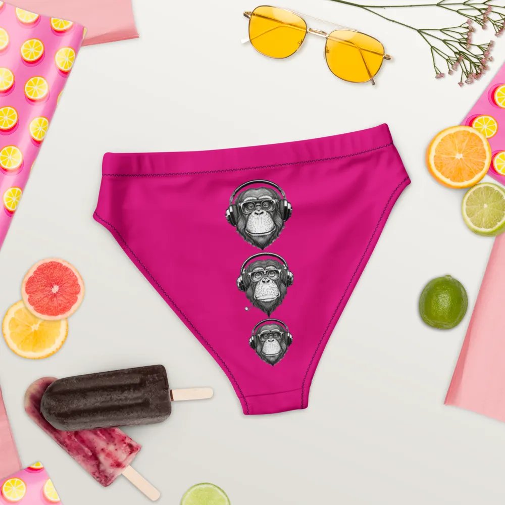 Monkey Business Tri Chimp Bikini Bottom product image (4)