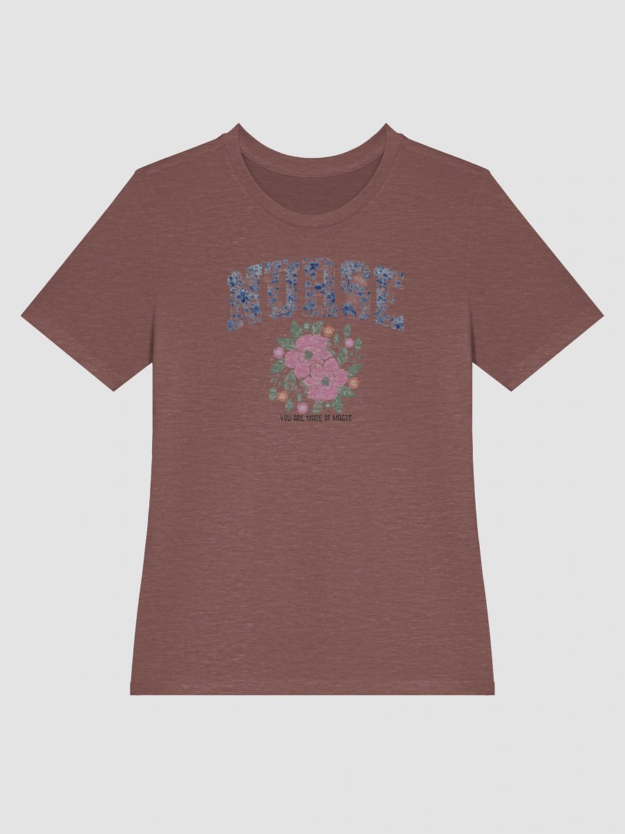 Women's Supersoft Relaxed-fit T-Shirt Nurse Flower product image (3)