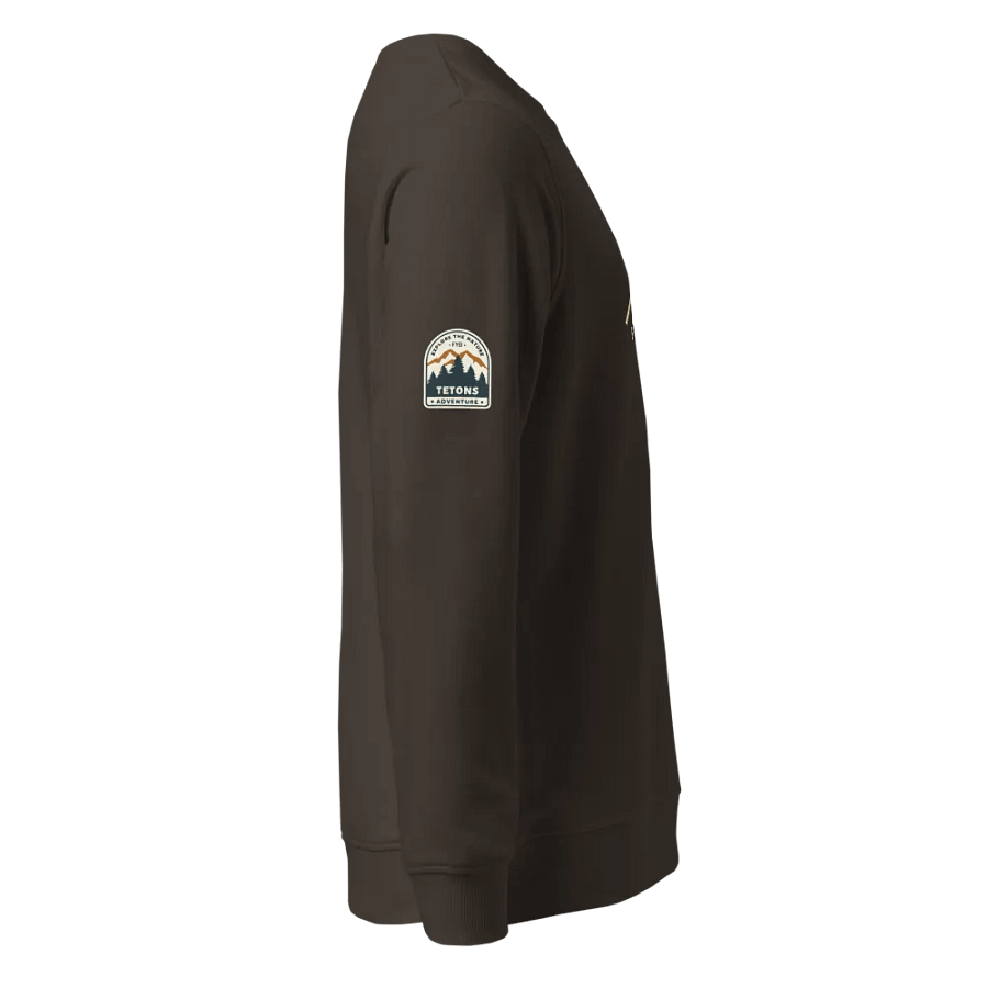 Grand Tetons organic sweatshirt product image (2)