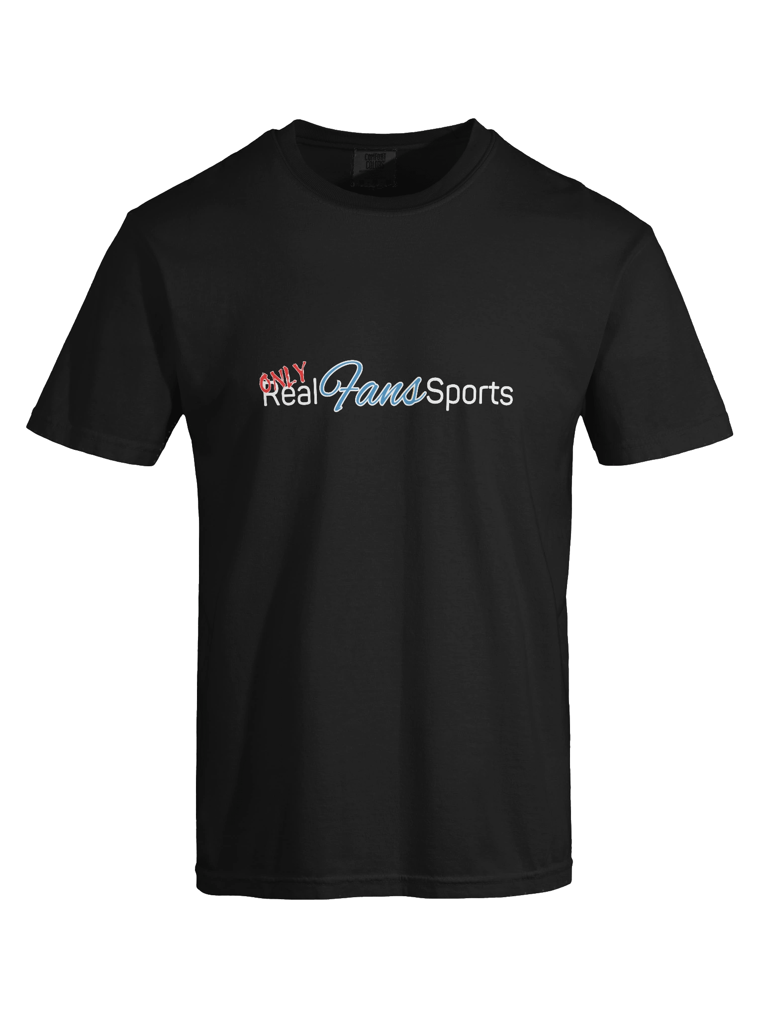 Only REAL FANS SPORTS Logo Comfort Tee product image (37)