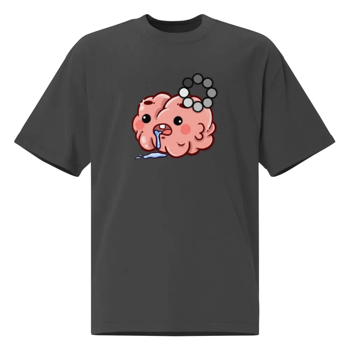 Brain rot Black Tee product image (1)