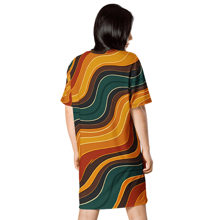 Barry Grady 'Flowing Waves' All-Over Dress product image (2)