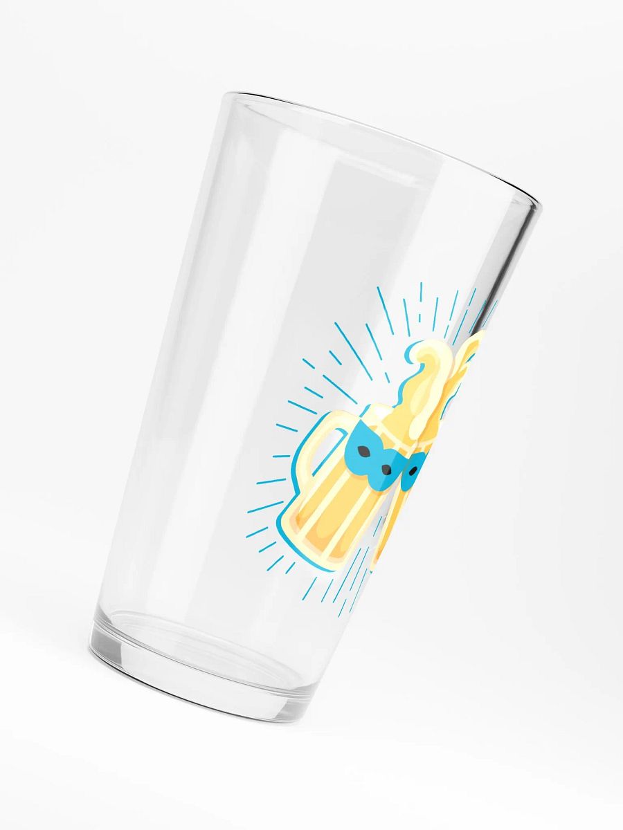 Masked Cheers Shaker Pint Glass product image (6)