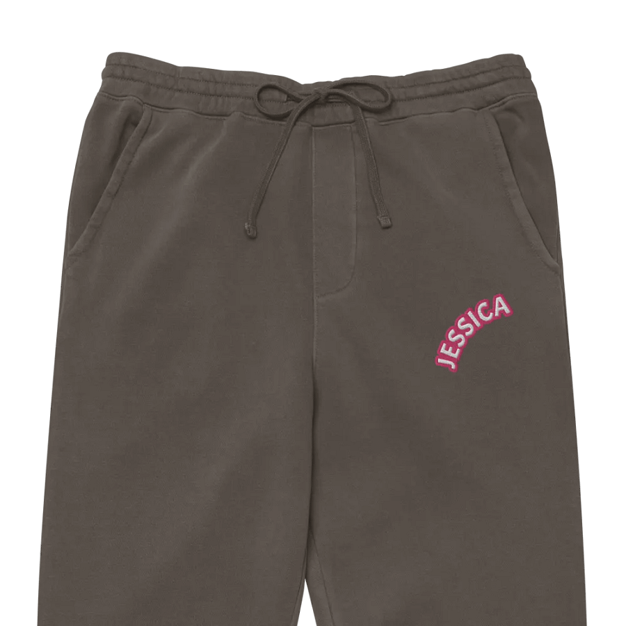 JESSICA Bold Pink Outline Joggers product image (1)