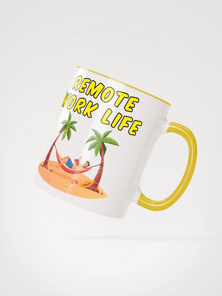 Remote Work Life Ceramic Mug product image (67)