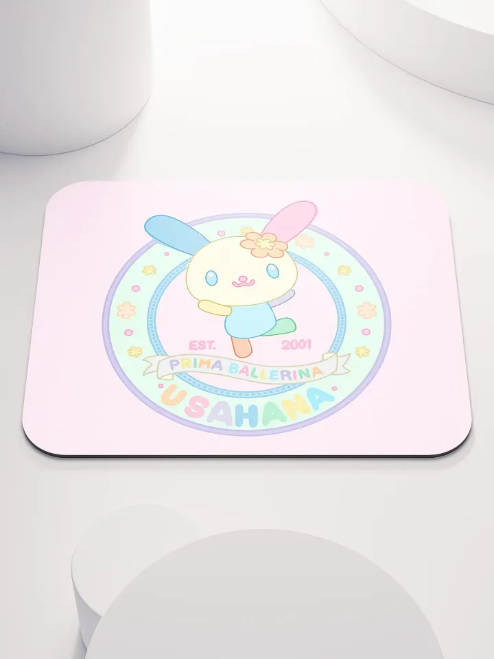 Rainbow Bunny Mouse Pad product image (1)