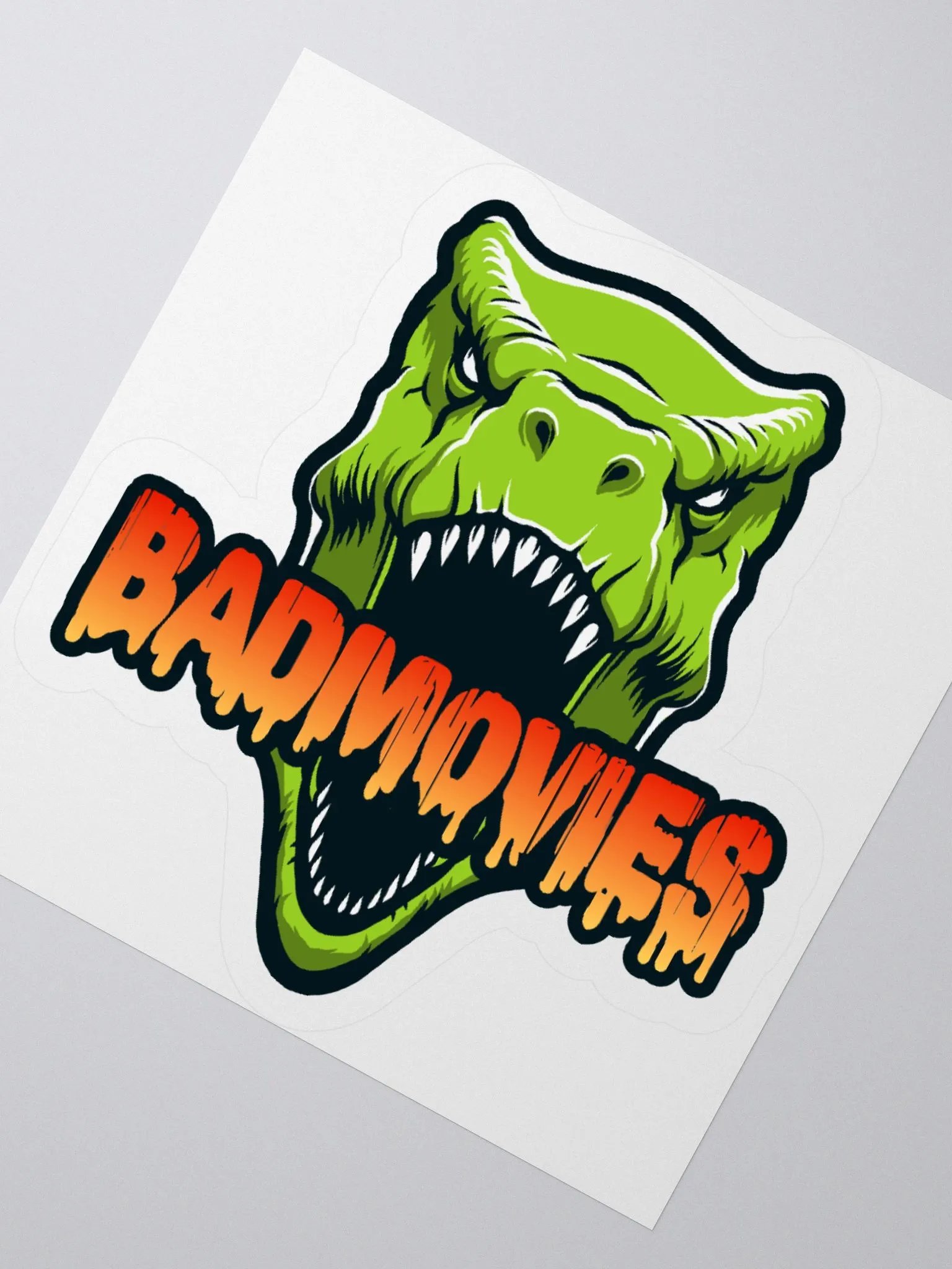 Melting T-Rex Kiss Cut Stickers product image (6)