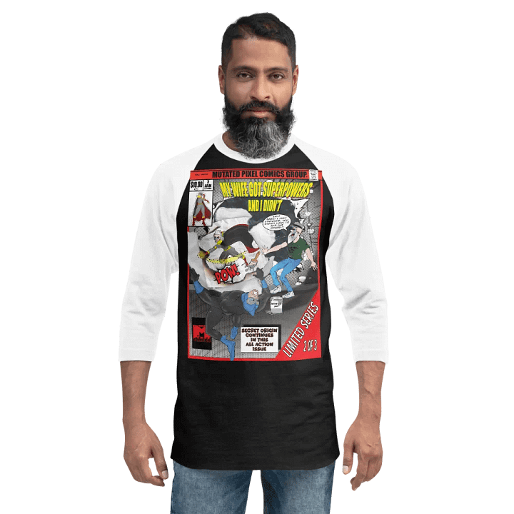 My Wife Got Superpowers and I Didn't Comic Tee product image (2)