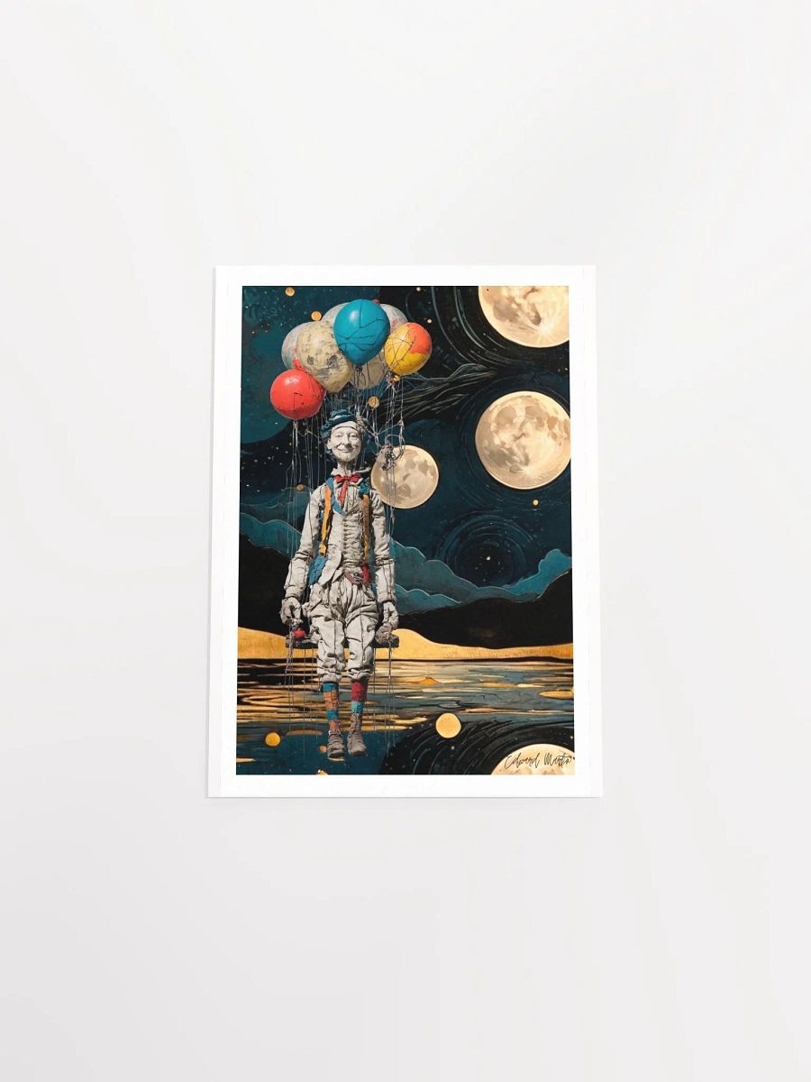 'UP' by Edward Martin-Whimsical Balloons Poster product image (5)