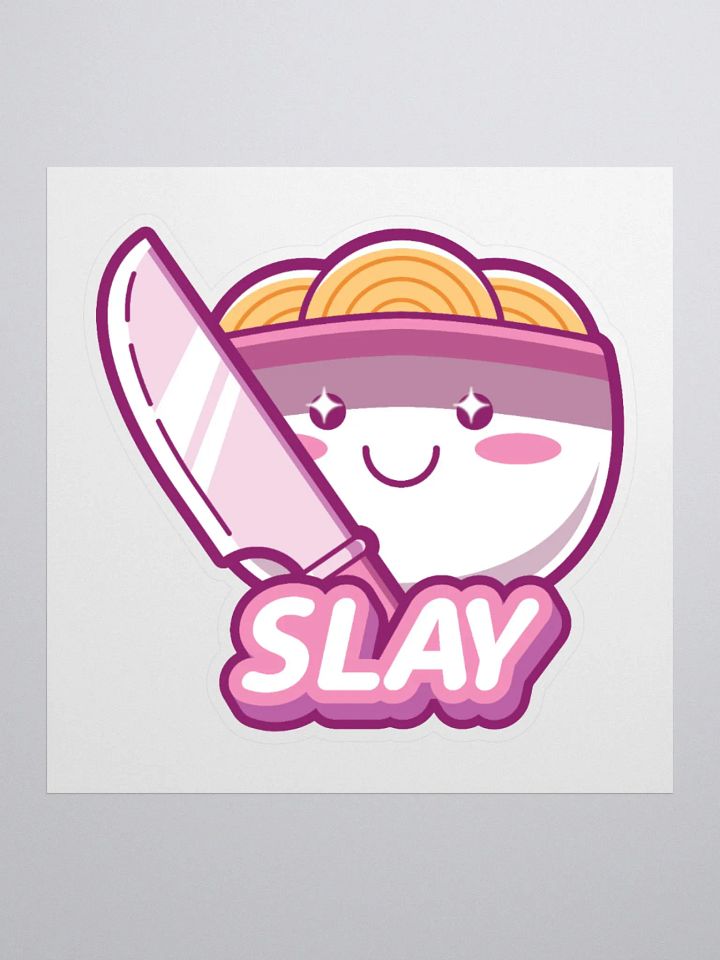 SLAY Noodle Bowl Sticker product image (1)