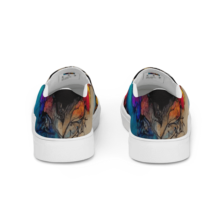Breezy Step: Men's Custom Slip-On Canvas Shoes product image (4)