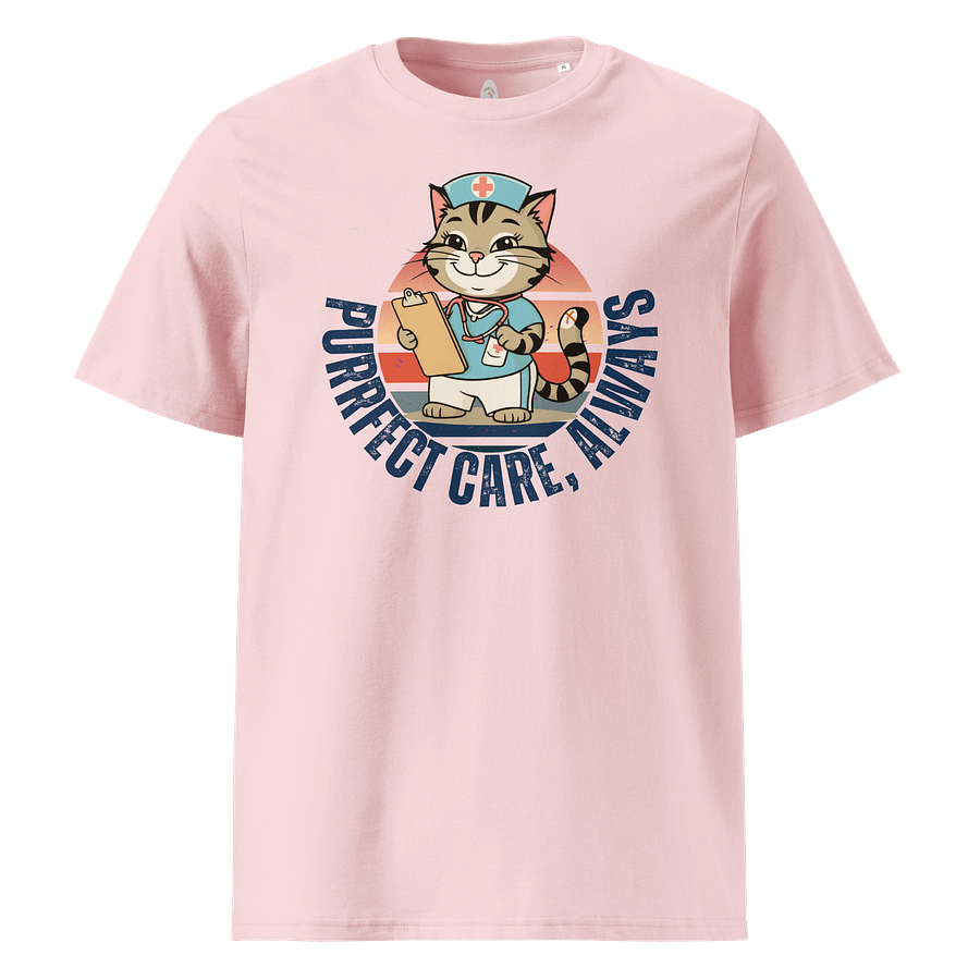Purrfect Care Always Unisex Organic Shirt product image (1)