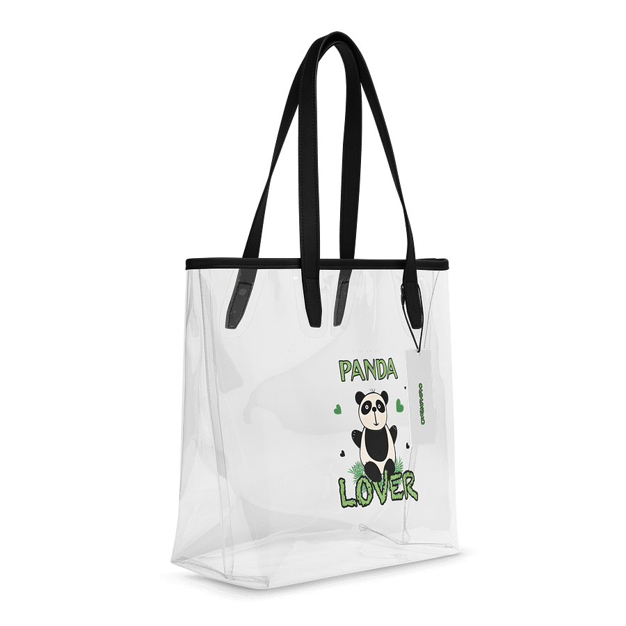 Panda Lover Clear Tote Bag product image (6)