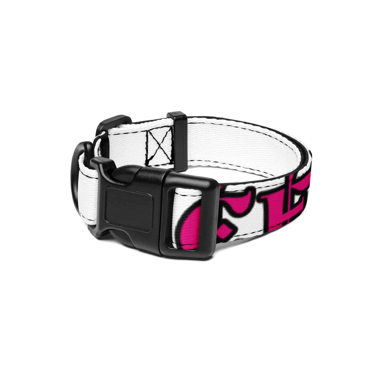 Bubbly Pink Pet Collar product image (1)