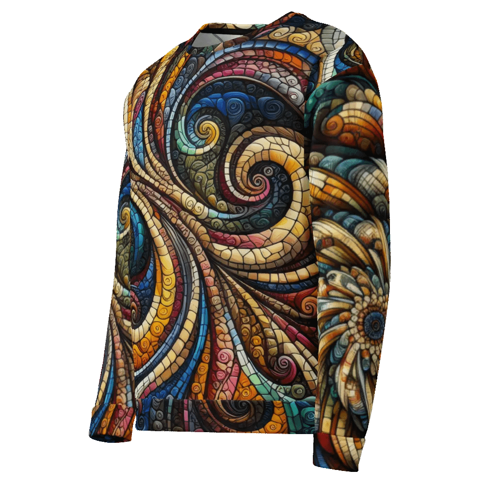 Colorful Patterns - All-Over Unisex Sweatshirt #2 product image (4)