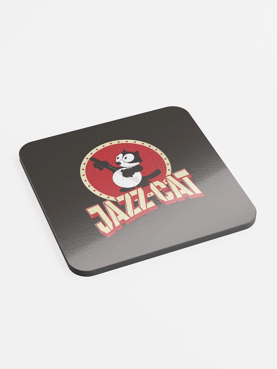 Jazz Cat Beverage Coaster product image (1)