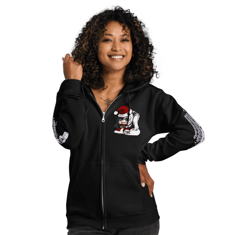 Heavy Blend Zip Hoodie (Unisex) - Byakko Padoru Edition product image (11)