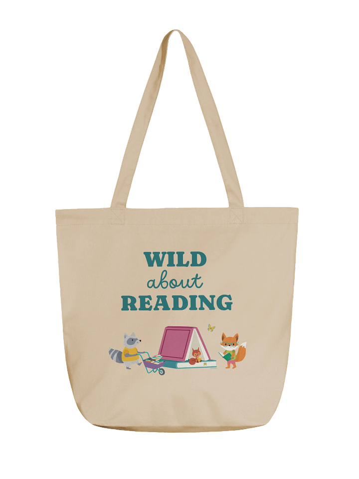 Wild About Reading Tote product image (1)