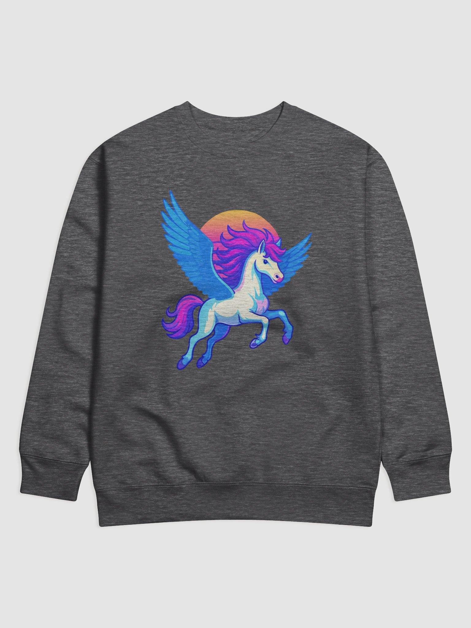 Chill Mythical Sunset Pegasus Sweatshirt product image (15)