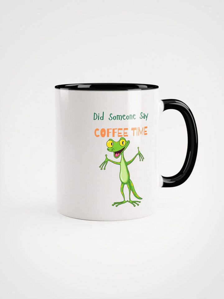 Lively Gecko Coffee Time Ceramic Mug product image (5)