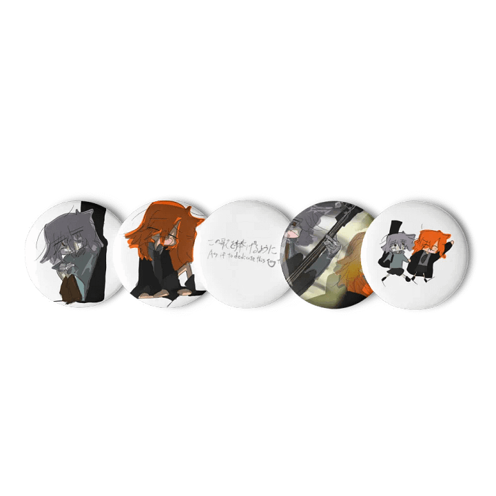 As if to dedicate this song to... Button pins product image (2)