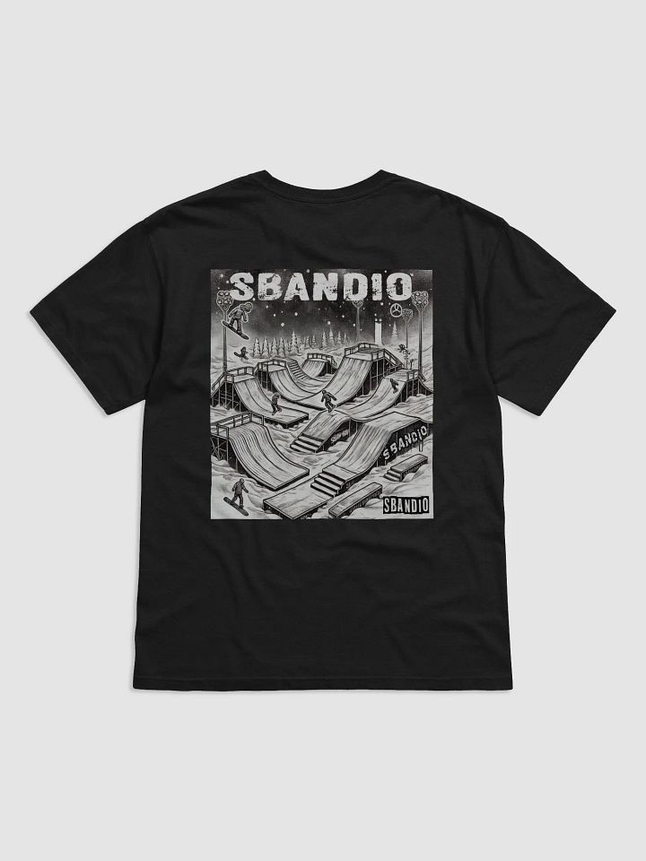 T-SHIRT SBANDIO SNOWPARK – Black Street Edition product image (2)
